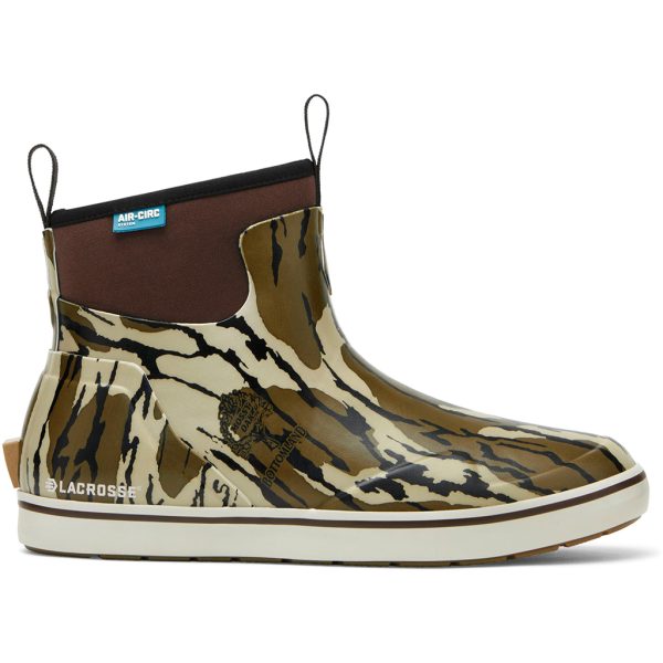 LaCrosse Alpha Deck Boots Mossy Oak Bottomland 10