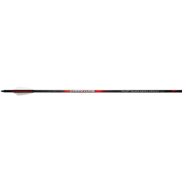 Black Eagle Carnivore Arrows .001 250 2.5 in. Shield Cut 6 pk.
