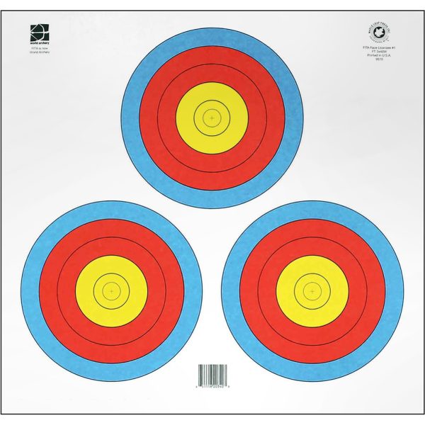 Maple Leaf WA 3 Spot Triangle Target 25 pk.