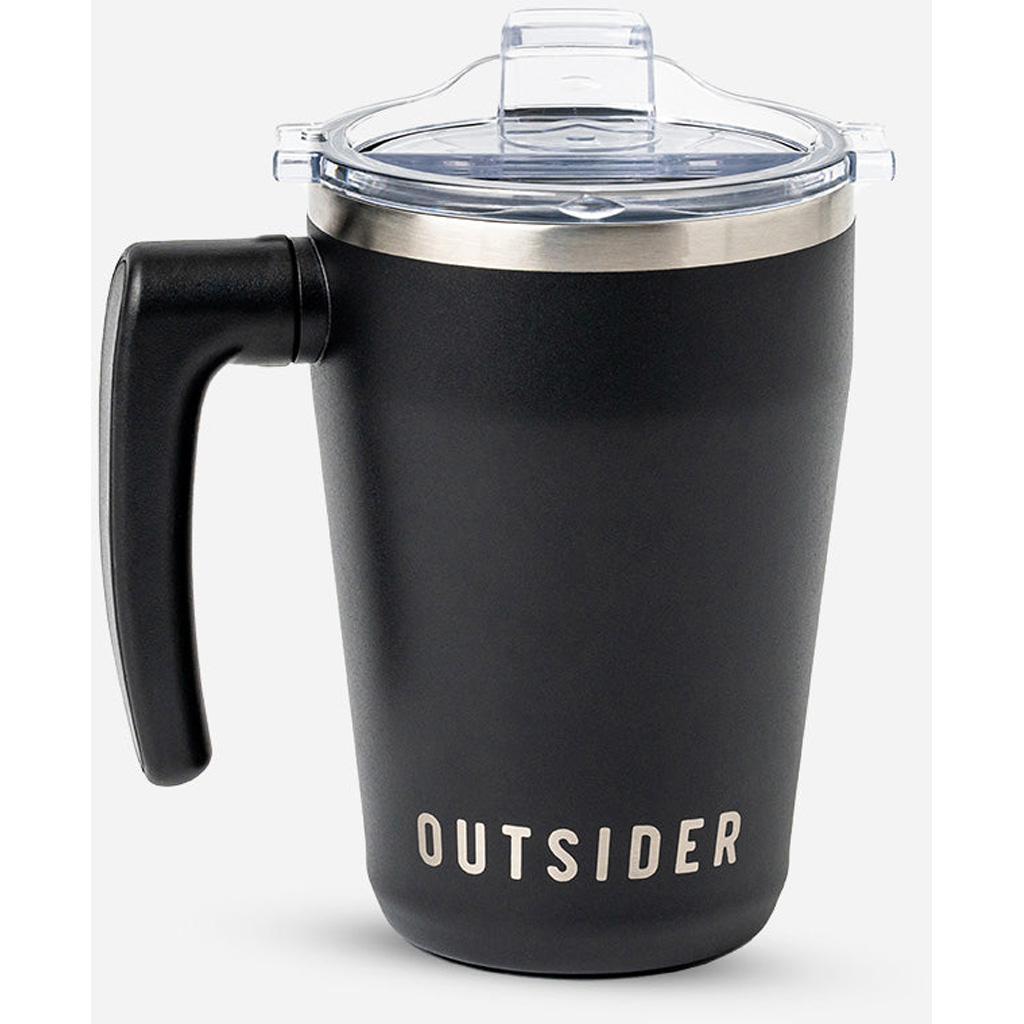 Outsider The AM Travel Mug Black