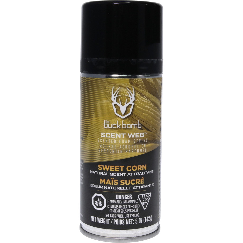 Buck Bomb Scent Web Foam Spray Sweet Corn