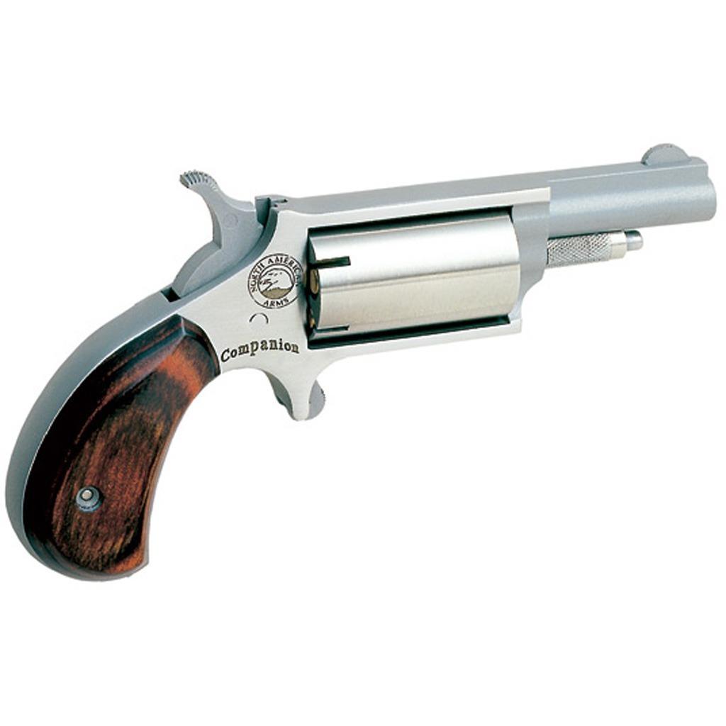 NAA 22MCB Super Companion Cap & Ball Revolver .22 Cal. 1.63 in. #11 Perc. Cap Stainless 5 rd.