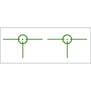 Gunstar Tactical 3D 1 Reticle Green
