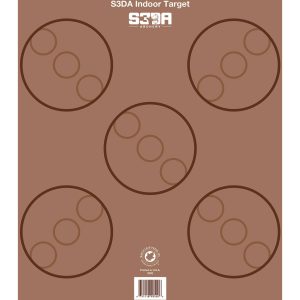 Maple Leaf S3DA 3D Target Face Brown ASA 25 pk.
