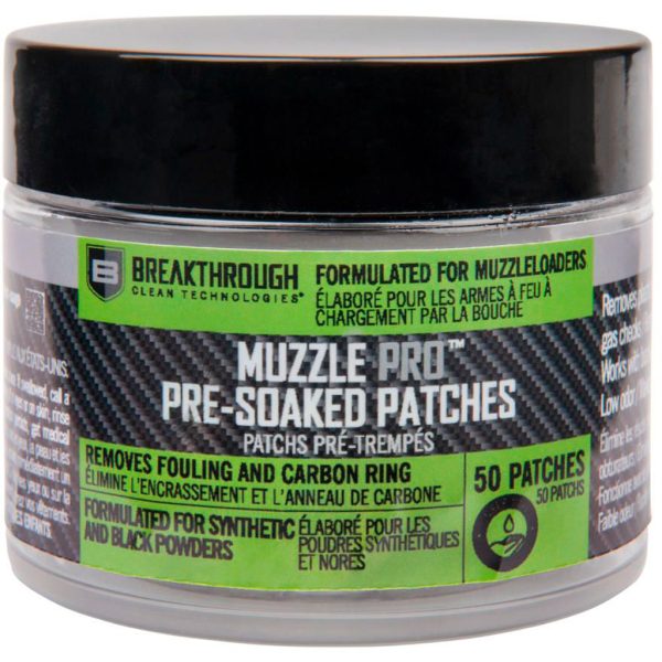 Breakthrough MuzzlePro Pre-Soaked Cleaning Patches