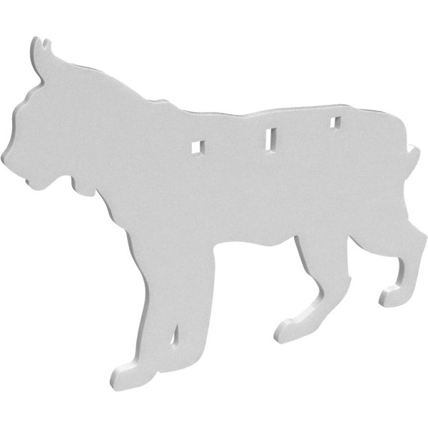 Birchwood Casey Ar500 Silhouette 1-Hole Bobcat 3/8″