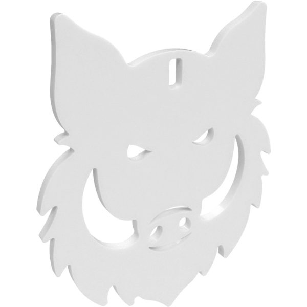Birchwood Casey Ar500 Silhouette 1-Hole Boars Head 3/8″