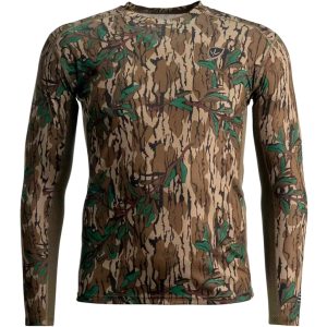 Blocker Finisher Turkey LS Performance Tee MO Greenleaf Large