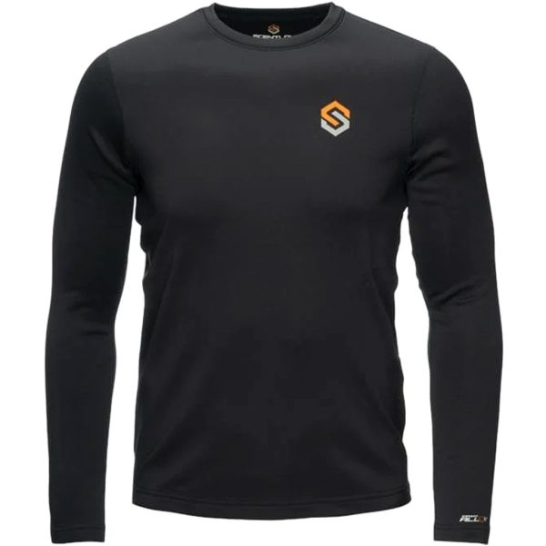 ScentLok Climafleece BaseSlayer Top Black Large