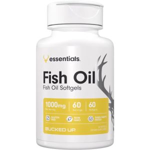Bucked Up Fish Oil Supplement 60 Capsules