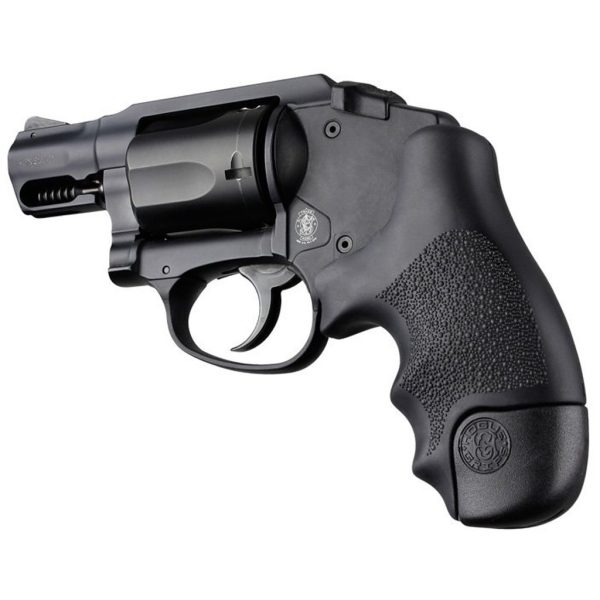 Hogue Overmolded Rubber Tamer Grip S&W J Frame Revolvers Black