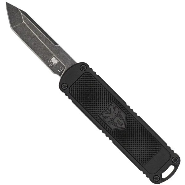 CobraTec Hornet OTF Knife OTF Black Tanto Blade