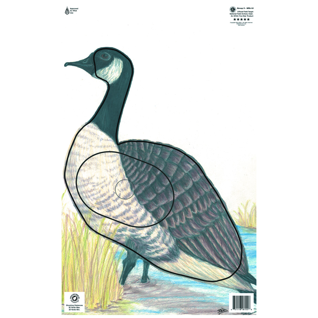 Maple Leaf NFAA Animal Faces Group 3 Goose
