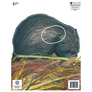 Maple Leaf NFAA Animal Faces Group 4 Muskrat