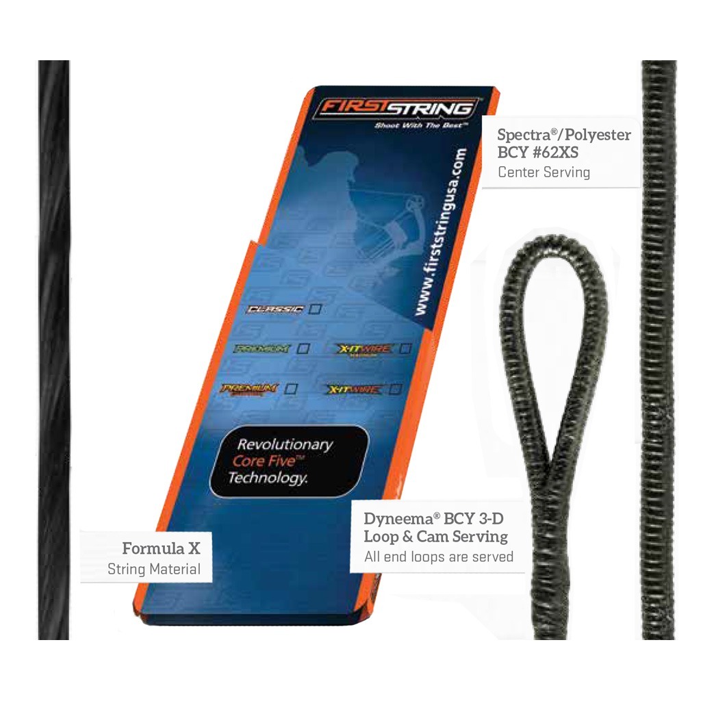 FirstString Classic String Set Black Hoyt Powermax #3