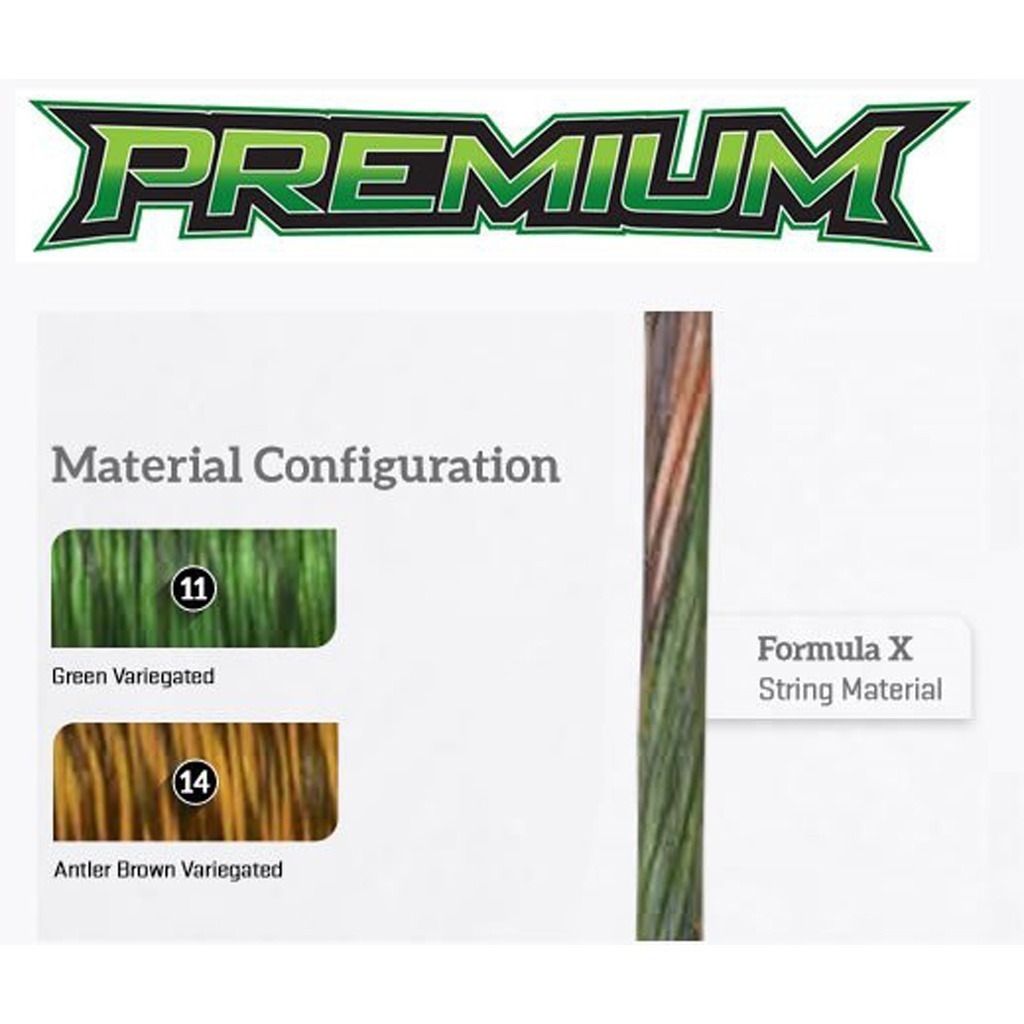 FirstString Premium String Set Green/Brown Mathews VXR 28
