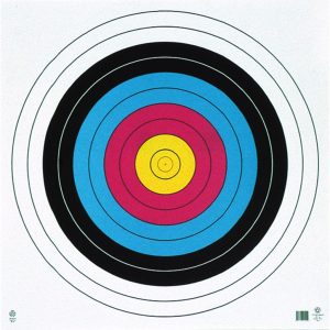 Maple Leaf Target Face FITA 10-Ring 80 cm.