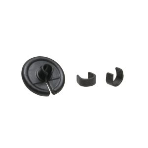 October Mountain Pin Point Kisser Button Black 9/16 in. 1 pk.