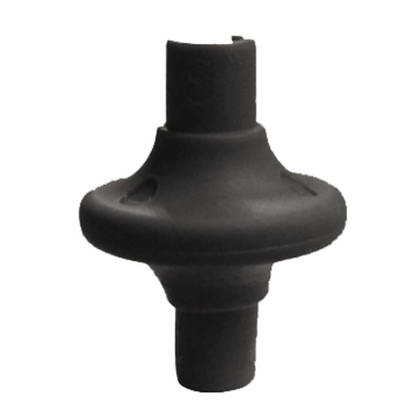 Draves Komfort Kiss Kisser Button Black 1 pk.