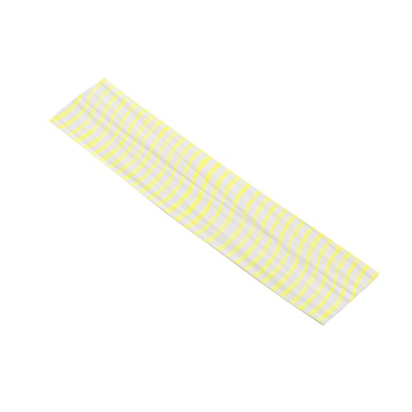October Mountain VIBE String Silencers White/Neon Yellow 2 pk.