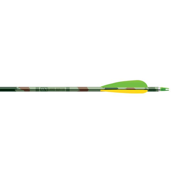 Easton Camo Hunter XX75 Arrows 2413 4 in. Vanes 6 pk.