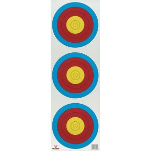 30-06 Paper Targets 3 Spot Vertical 100 pk.