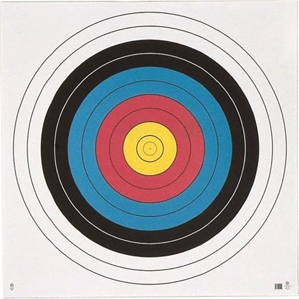 Maple Leaf Target Face FITA 10-Ring 80 cm. 12 pk.
