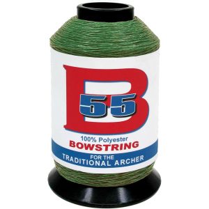 BCY B55 Bowstring Material Green 1/4 lb.