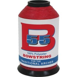 BCY B55 Bowstring Material Red 1/4 lb.