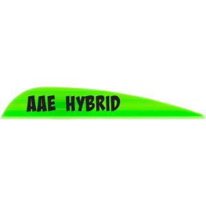 AAE Hybrid 23 Vanes Bright Green 50 pk.