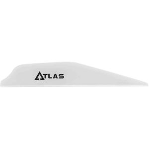 Bohning Atlas Vanes White 100 pk.