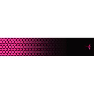 White Water Archery Honeycomb Fade Arrow Wraps Fade Hot Pink 5 in. x 1.125 in. 15 pk.