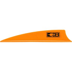 Bohning X3 Vanes Shield Cut 3 in. Neon Orange 36 pk.