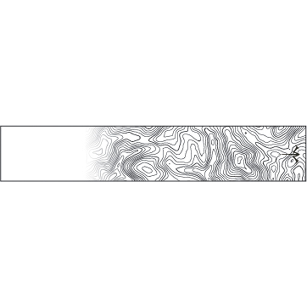 White Water Archery Thin Line Topo Wraps White Fade 5 in. x 1.125 in. 15 pk.