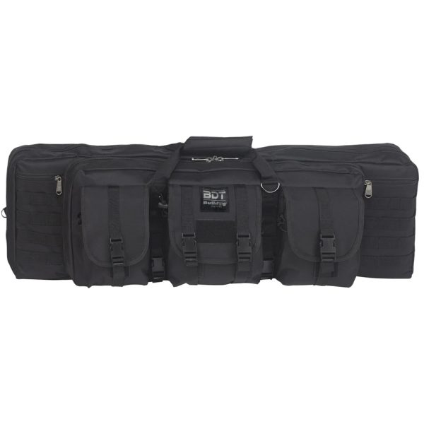 Bulldog Deluxe Double Tactical Rifle Case Black 36 in.