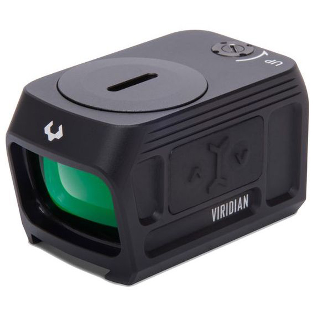 Viridian RFX45 Pro Reflex Sight Closed Emitter Green Dot Sight RMR Adapter Black