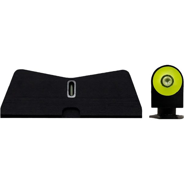 XS Sights DXT2 Big Dot Pistol Sights Yellow Glock 42 & 43