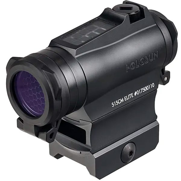 Holosun HE515CM Rifle Sight Green Multi-Reticle,Aluminum, Solar