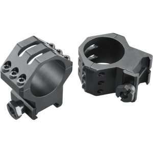 Weaver Classic 6Hole Skeleton Rings Matte Black 30mm Medium Clamshell Pack