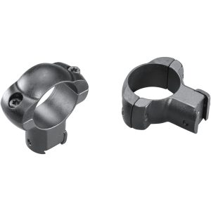 Weaver Grand Slam Rimfire Steel Rings Matte Black 1" .22 Style XHigh Clamshell Pack