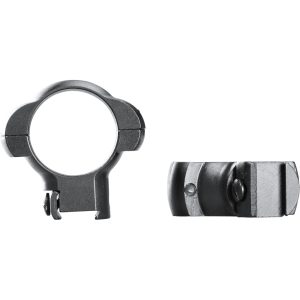 Weaver Grand Slam Rimfire Steel Rings Matte Black 1" .22 Style High Clamshell Pack