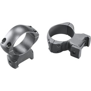 Weaver Grand Slam Steel Rings Matte Black 30mm High Clamshell Pack