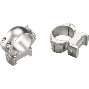 Weaver Grand Slam Steel Rings Silver 1" High Clamshell Pack