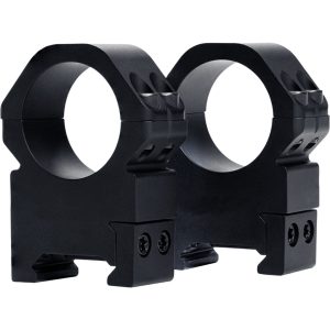 Weaver Precision Rings Matte Black 30mm Medium