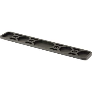 Warne M-LOK Rail Black 8 in. ARCA Rail w/ M-LOK interface
