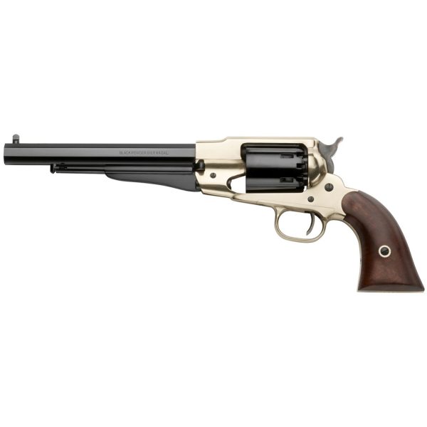 Pietta 1858 New Army Blackpowder Revolver .44 Cal 7.5 in. Brass Frame/Blued Brl&CYL+ CYL 6rd