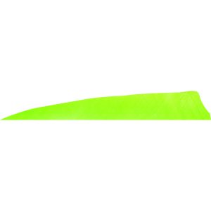 Gateway Shield Cut Feathers Chartreuse 4 in. RW 50 pk.