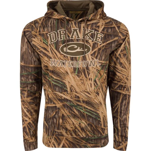 Drake Performance Hoodie OG Shadowgrass Large