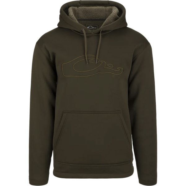 Drake Silencer Hoodie Green Timber 2XL