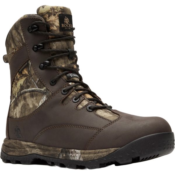 Rocky Wildcat Hunting Boot 8″ Mossy Oak Country Roots 800g Size 11